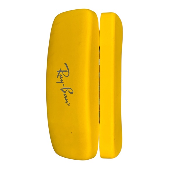 👓💛Ray-Ban Vibrant Yellow Eyewear Case - Picture 1 of 10